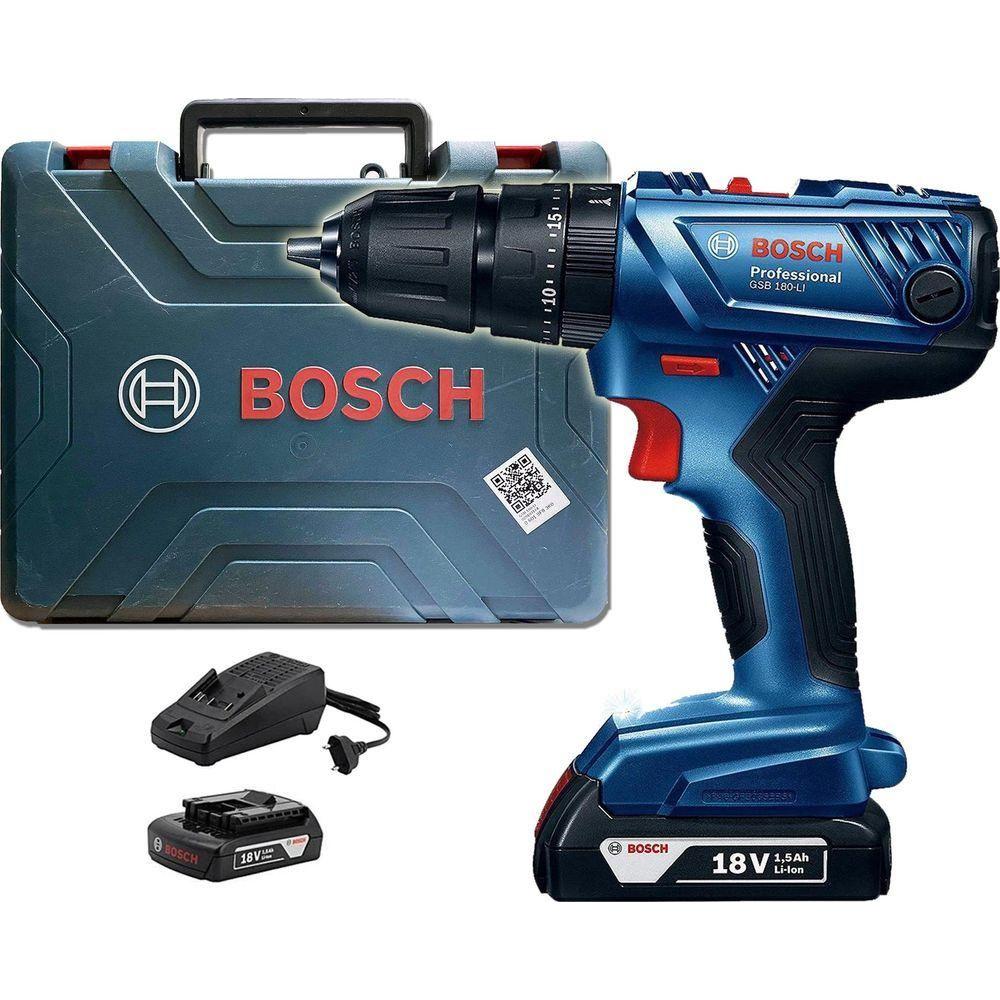 Bosch GSB 180-Li Cordless Hammer Drill 3/8 Bosch GSB 180-Li Cordless Hammer Drill 3/8